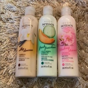 Avon senses body lotions! Never used!